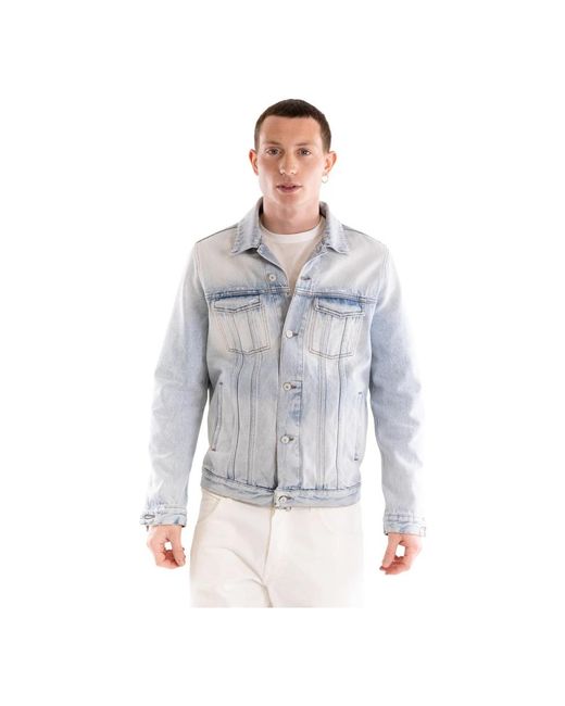 Don The Fuller Denim Jacket in het Blue voor heren