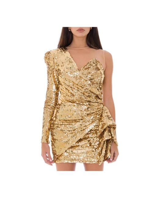 Elisabetta Franchi Metallic Party Dresses