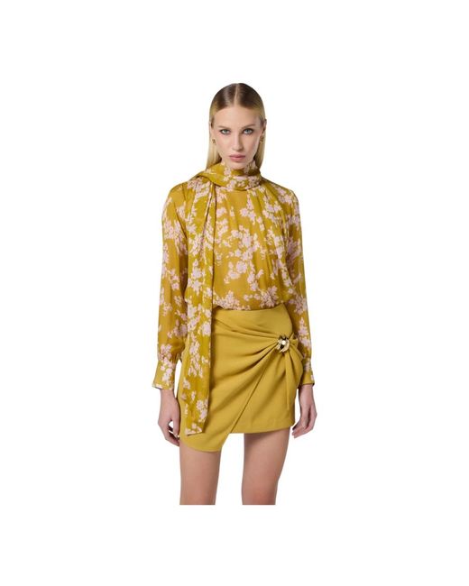 Elisabetta Franchi Yellow Blouses