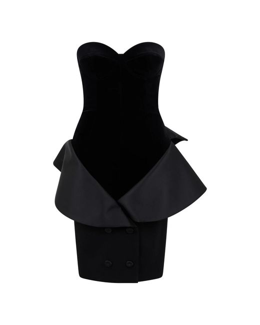 Moschino Black Party Dresses