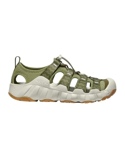 Keen Green Flat Sandals for men