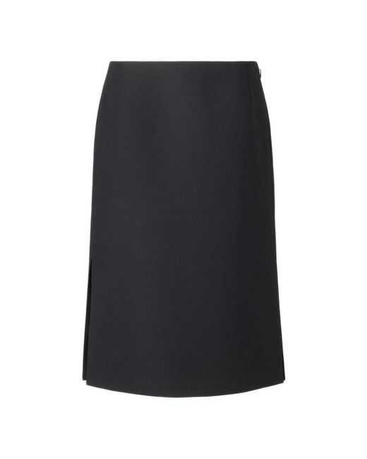 Fendi Black Midi Skirts