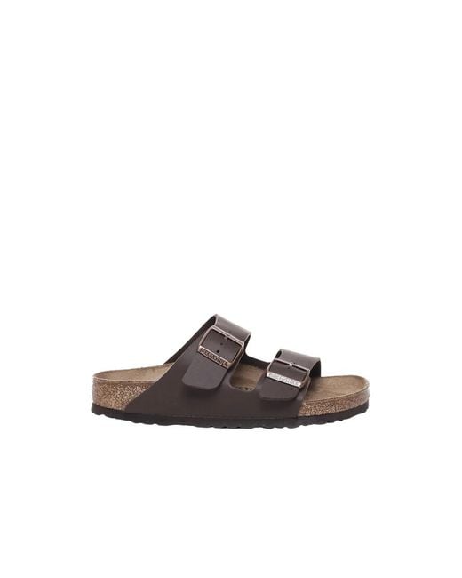 Birkenstock Brown Sliders
