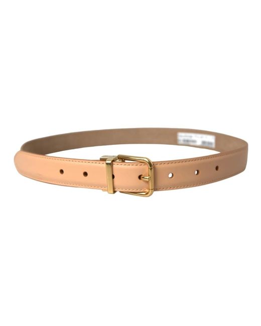 Dolce & Gabbana Brown Belts
