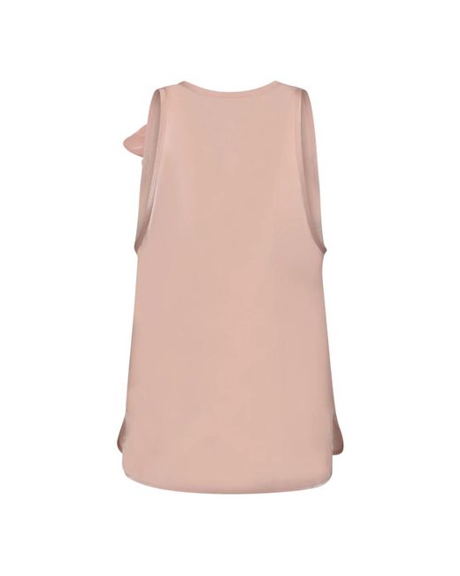 Sleeveless Tops Genny en coloris Pink