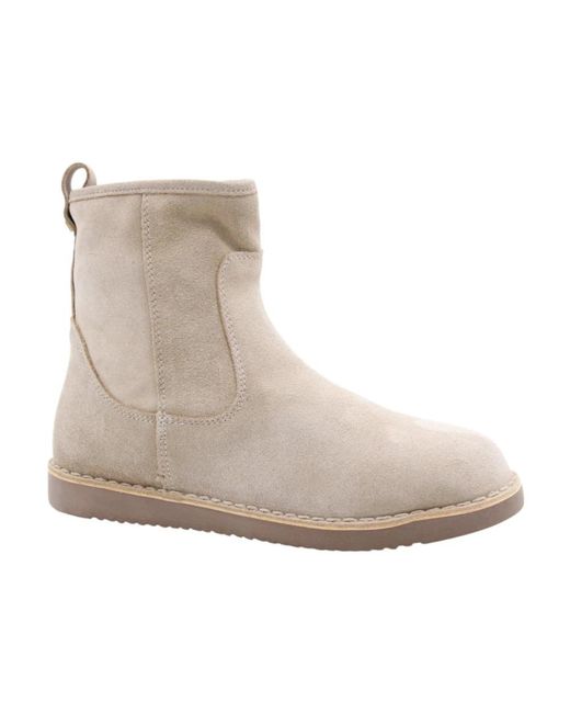 Babouche Schoenen ,Stijlvolle Enkellaars Met Azalea in het Natural