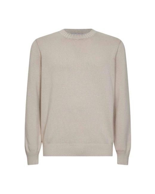 D4.0 Rundhals-Pullover in Gray für Herren