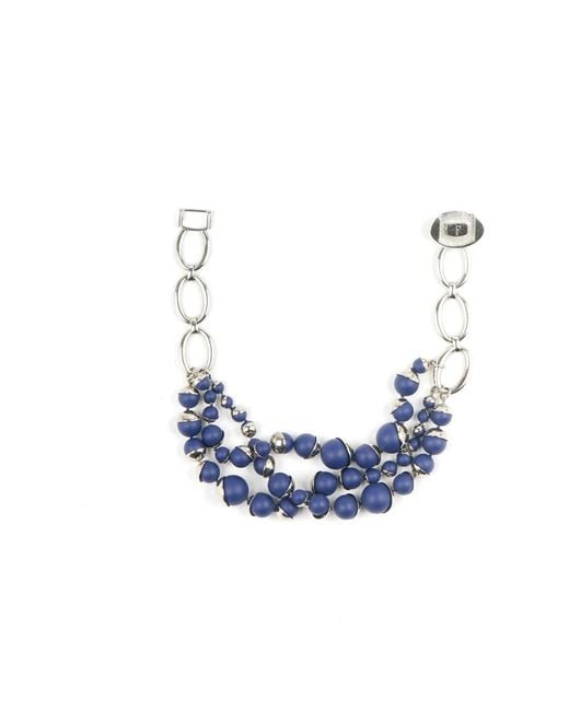 Necklaces Dior de color Blue