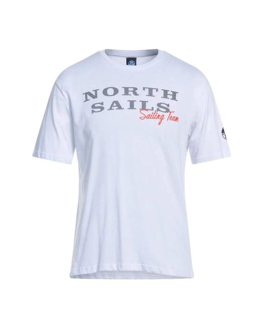 North Sails T-shirts in Blue für Herren