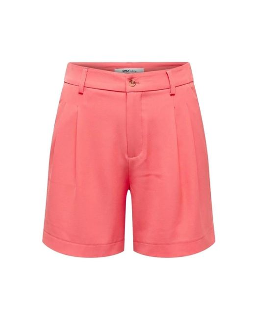 ONLY Pink Short Shorts