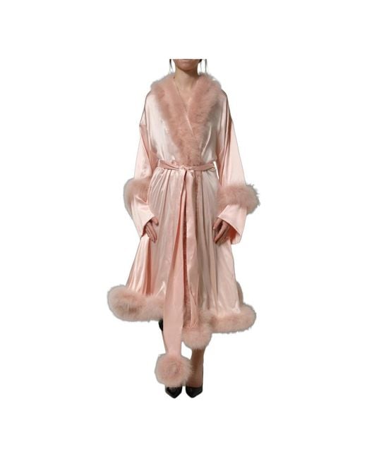 Dolce & Gabbana Pink Robes