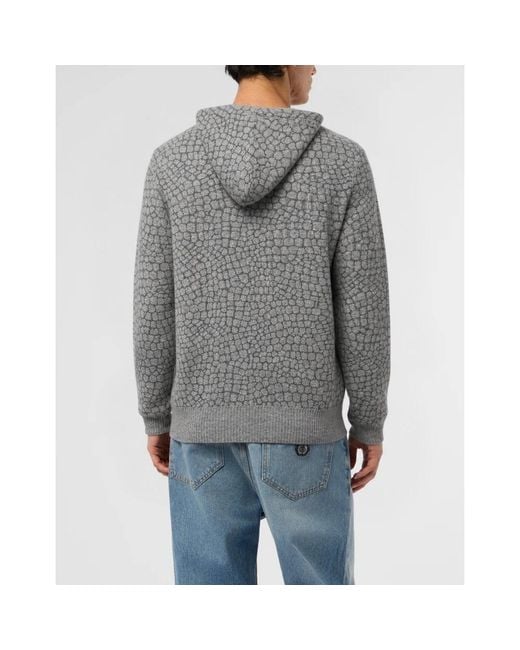 Zip-Throughs Philipp Plein de hombre de color Gray