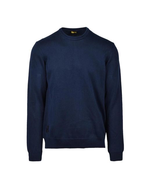 Blauer Blue Round-Neck Knitwear for men
