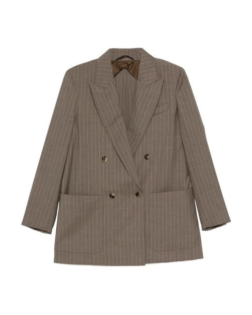 Blazers Max Mara de color Brown