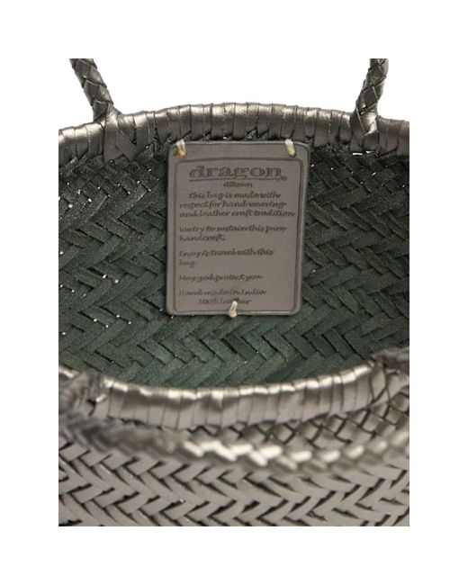 Tote Bags di Dragon Diffusion in Metallic