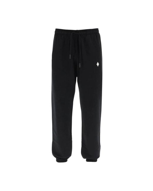Trousers > sweatpants Marcelo Burlon pour homme en coloris Black