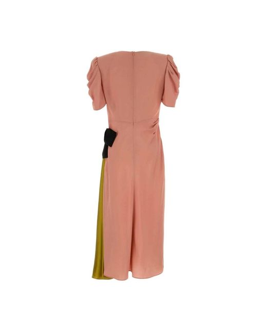 Valentino Garavani Pink Midi Dresses