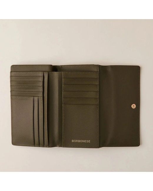 Wallets & Cardholders Borbonese en coloris Green
