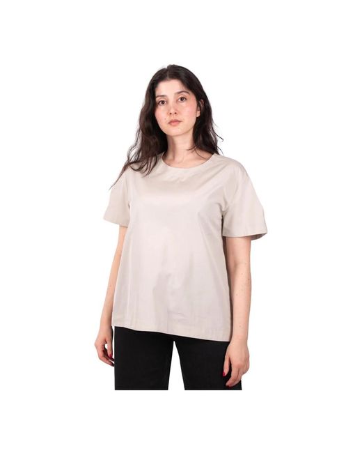 Max Mara T-Shirts in het Natural