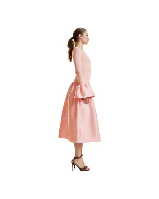Cynthia Rowley Pink Fiona Kleid