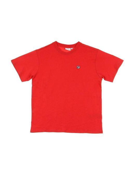 Fila Rode T-Shirt in het Red