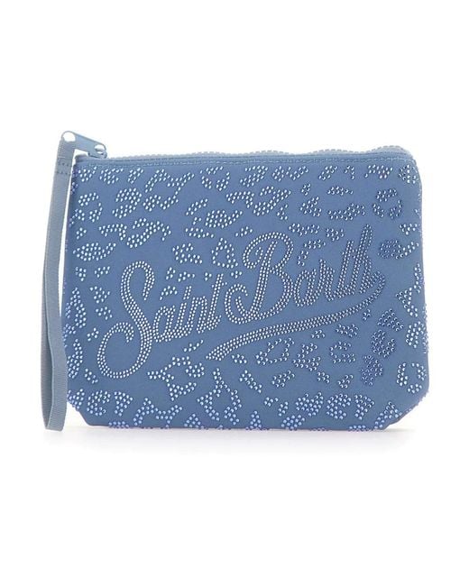 Mc2 Saint Barth Blue Clutches
