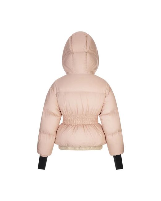 Moncler Jassen ,Roze ,Polyester Roze Donsjas Grenoble Stijl in het Pink