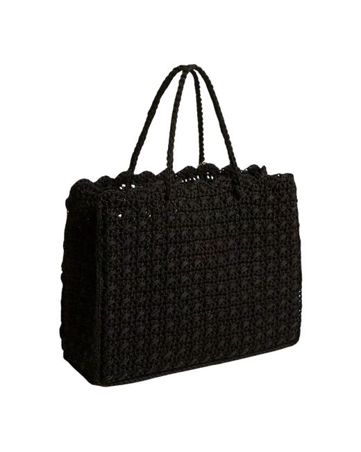 Twinset Black Tote Bags