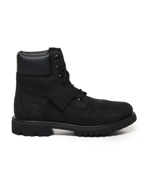 Timberland Schoenen ,Zwart ,Leer 6 Inch Premium Boot in het Black