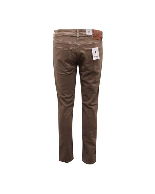 Re-hash Brown Slim Fit Jeans for men