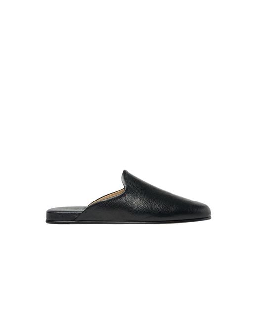 Scarosso Black Mules