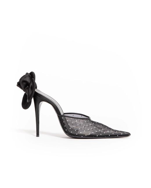 Magda Butrym Black Heeled Mules