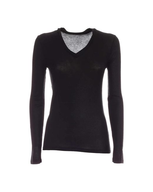 Majestic Filatures Blue Long Sleeve T-Shirts
