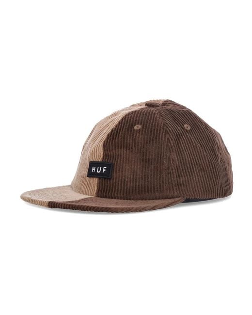Caps Huf de hombre de color Brown