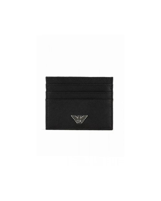 Emporio Armani Black Wallets & Cardholders for men