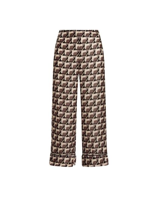 Maliparmi Multicolor Wide Trousers