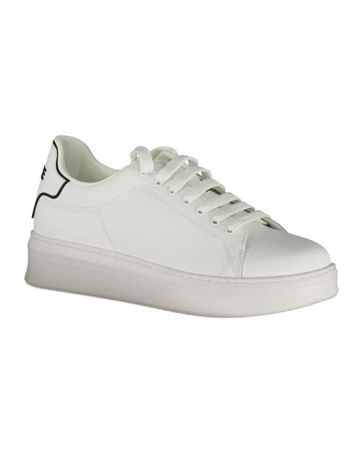 Gaelle Paris White Sneakers for men