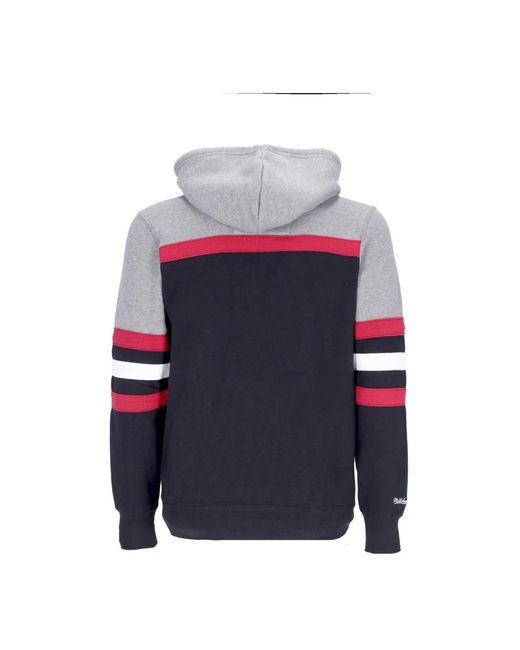 Mitchell & Ness Blue Hoodies for men