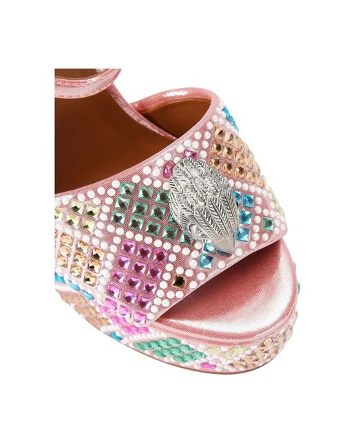 Shoes > sandals > high heel sandals Kurt Geiger en coloris Pink