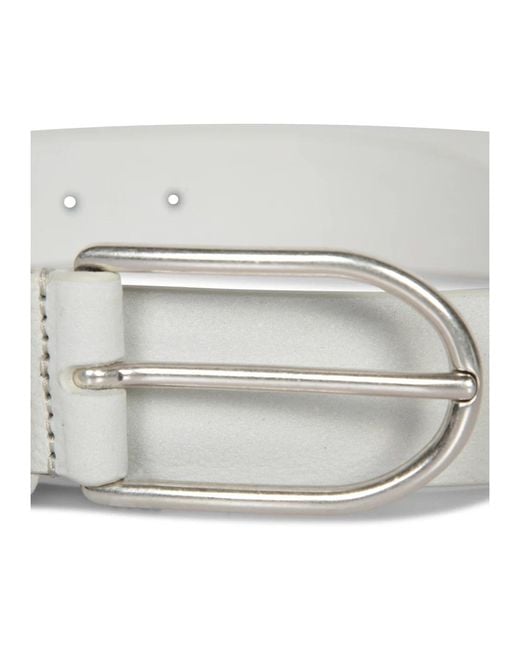 Dell'Oglio Gray Belts for men