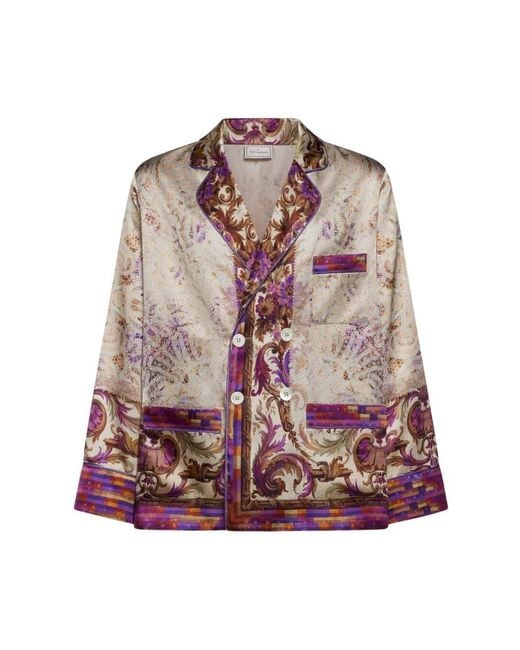 Pierre Louis Mascia Purple Light Jackets