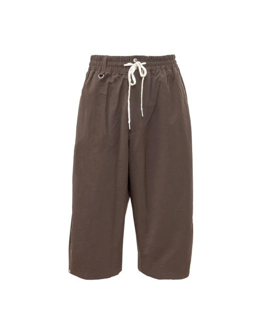 Y-3 Rip Short in het Brown voor heren