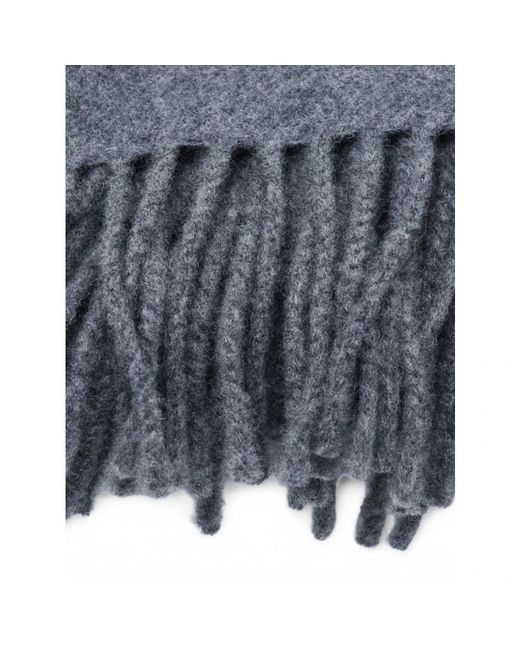 Brunello Cucinelli Blue Winter Scarves