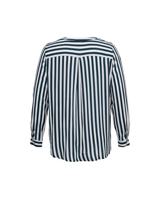 Only Carmakoma Blue Shirts