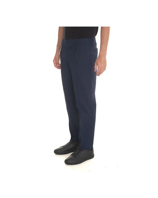 hindustrie Blue Suit Trousers for men