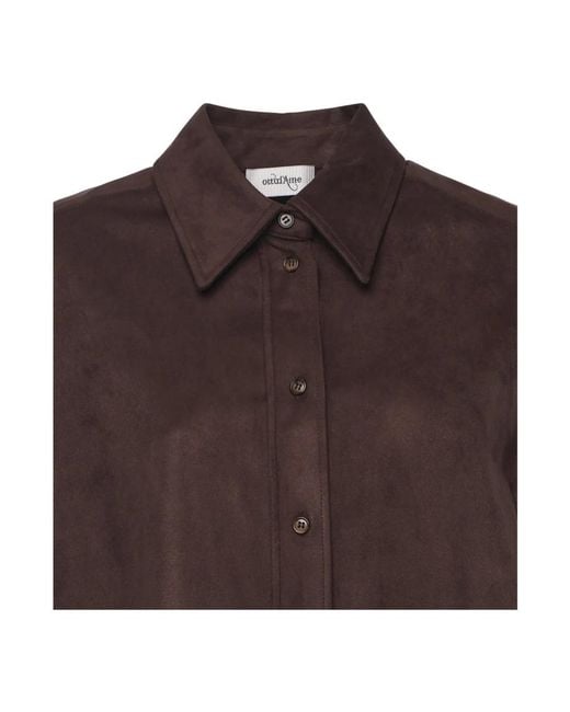 Ottod'Ame Brown Shirts
