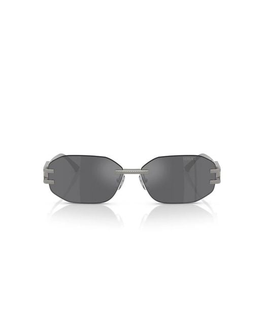 Versace Gray Sunglasses