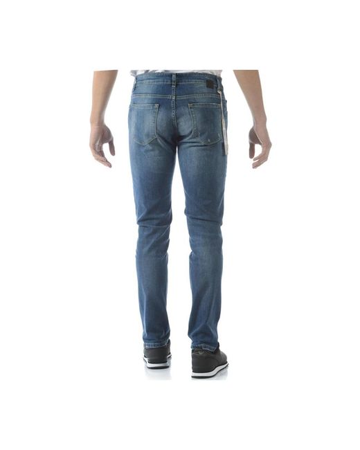 Daniele Alessandrini Blue Slim Fit Jeans for men