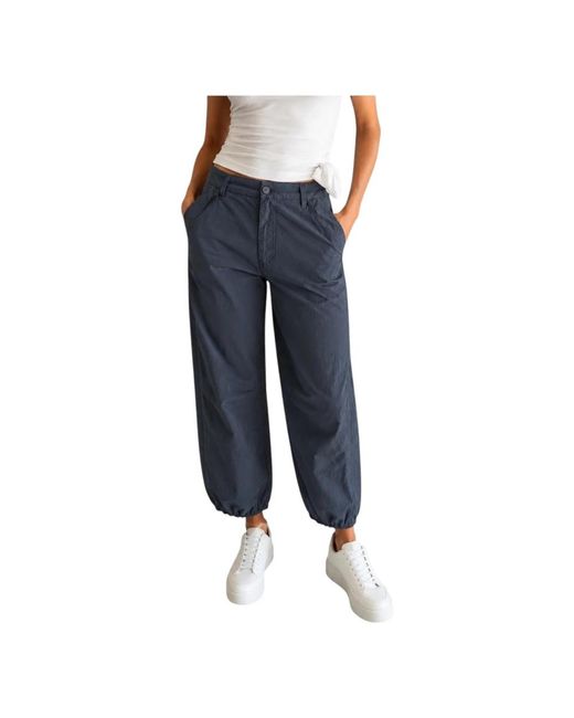Please Blue Cropped Trousers