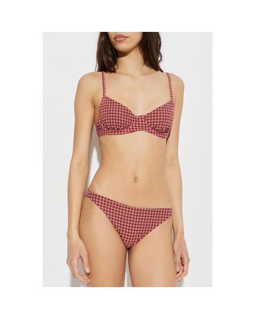 The Upside Badmode ,Roze ,Aliki Top in het Red